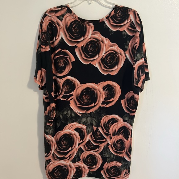Nike Rose Bush All over print The Nike Tee 100% knit Cotton Size XL - Picture 3 of 5